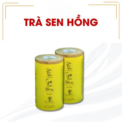 Trà Sen Hồng Cao Cấp Nắp Gỗ 85g