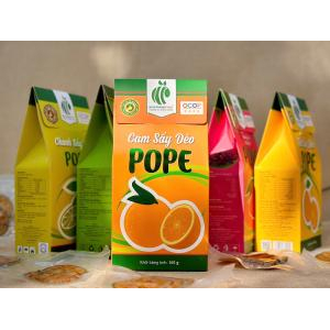 Cam Sấy Dẻo POPE – Hộp 105gr