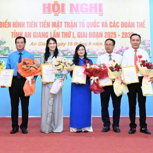Mặt Trận Tổ Quốc Việt Nam Tỉnh An Giang Tuyên Dương 42 Cá Nhân Điển Hình Tiên Tiến