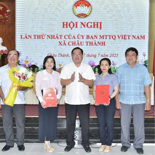 Thành Lập Ủy Ban Mặt Trận Tổ Quốc Việt Nam Xã Châu Thành Nhiệm Kỳ 2024-2029