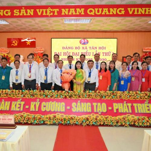 Đại Hội Đại Biểu Đảng Bộ Xã Tân Hội Lần Thứ I, Nhiệm Kỳ 2025-2030