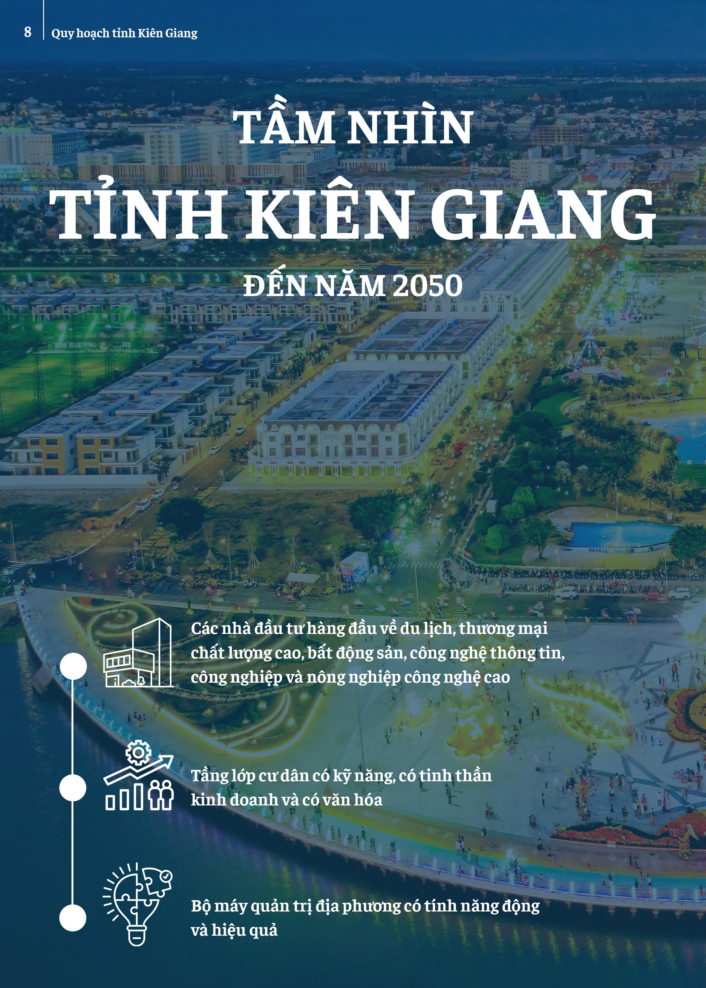 Tầm nhìn tỉnh Kiên Giang đến năm 2050