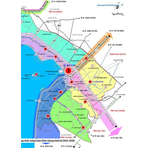 Quy Hoạch Tỉnh Kiên Giang Thời Kỳ 2021-2030, Tầm Nhìn Đến Năm 2050