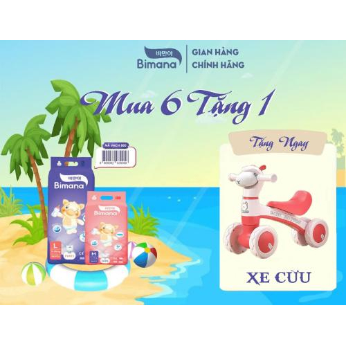 Tã bỉm quần Bimana Hàn Quốc size XL